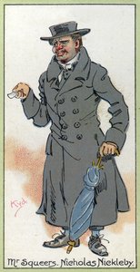 Squeers氏、「Nicholas Nickleby」、1923年 作： Joseph Clayton Clarke